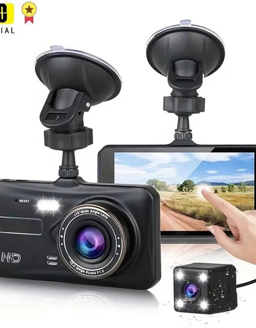 Load image into Gallery viewer, Dual Dash Camera with Night Vision - Full HD 1080P Front and Rear Vehicle Video Recorder
