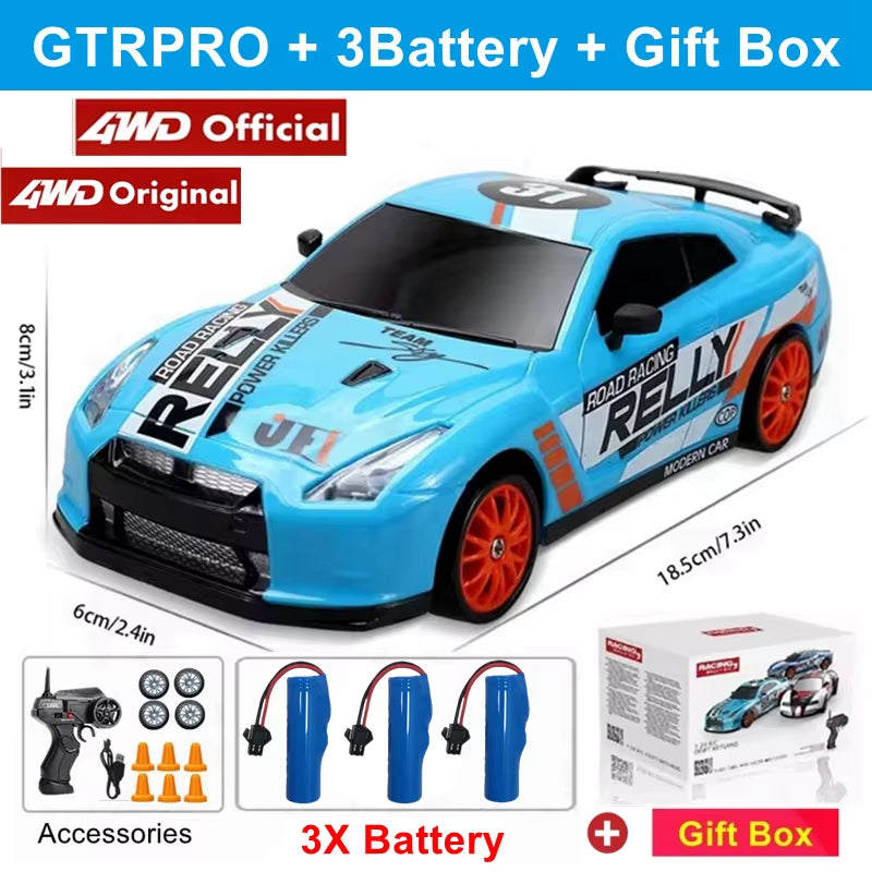 GTRPRO AE86PRO 4X4 RC Drift Car - Remote Control Racing Truck for Kids and Adults