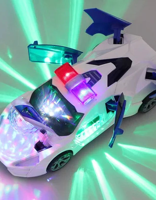 Load image into Gallery viewer, Electric Dancing Deformation Police Car Toy - A Perfect Gift for Kids Aged 18 and Up
