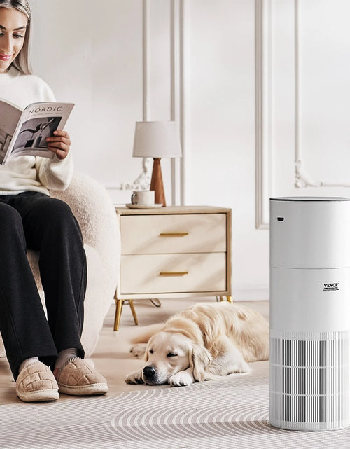 Load image into Gallery viewer, Advanced True HEPA Air Purifier for Large Rooms - Efficient Air Cleaner Covering 1090 ft²/H
