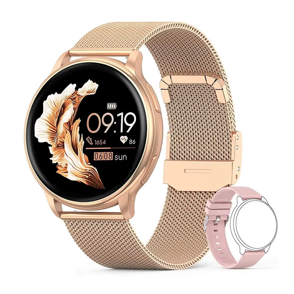 Bluetooth Call Smart Watch Women Custom Dial Watches Men Sport Fitness Tracker Heart Rate Smartwatch for Android IOS Y22