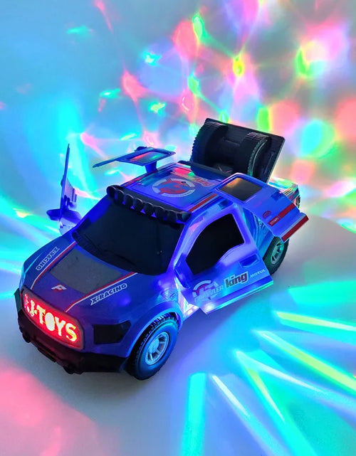 Load image into Gallery viewer, Electric Dancing Deformation Police Car Toy - A Perfect Gift for Kids Aged 18 and Up
