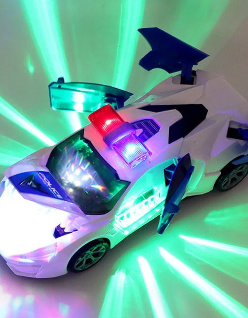 Load image into Gallery viewer, Electric Dancing Deformation Police Car Toy - A Perfect Gift for Kids Aged 18 and Up
