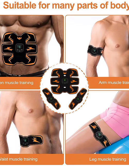 Load image into Gallery viewer, Smart EMS Wireless Muscle Stimulator: Advanced Abdominal Trainer for Effective Weight Loss and Body Sculpting
