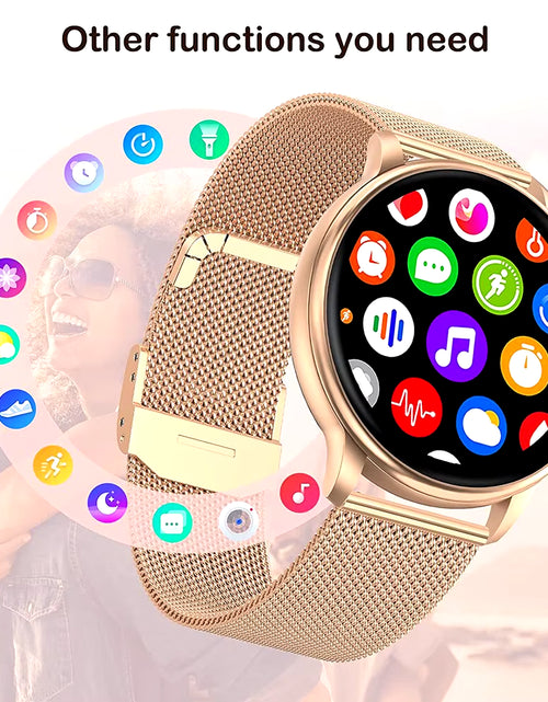 Load image into Gallery viewer, Bluetooth Call Smart Watch Women Custom Dial Watches Men Sport Fitness Tracker Heart Rate Smartwatch for Android IOS Y22
