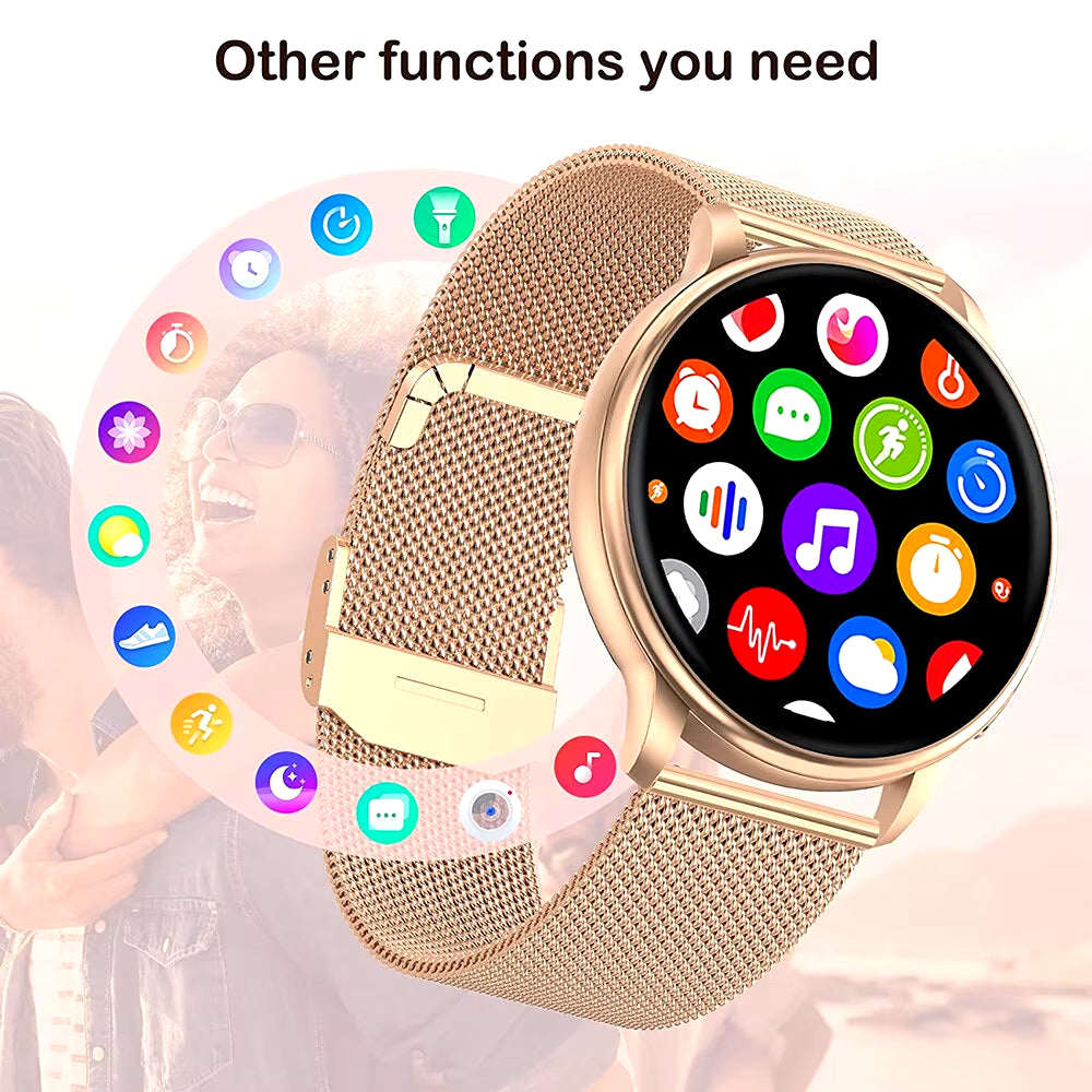 Bluetooth Call Smart Watch Women Custom Dial Watches Men Sport Fitness Tracker Heart Rate Smartwatch for Android IOS Y22