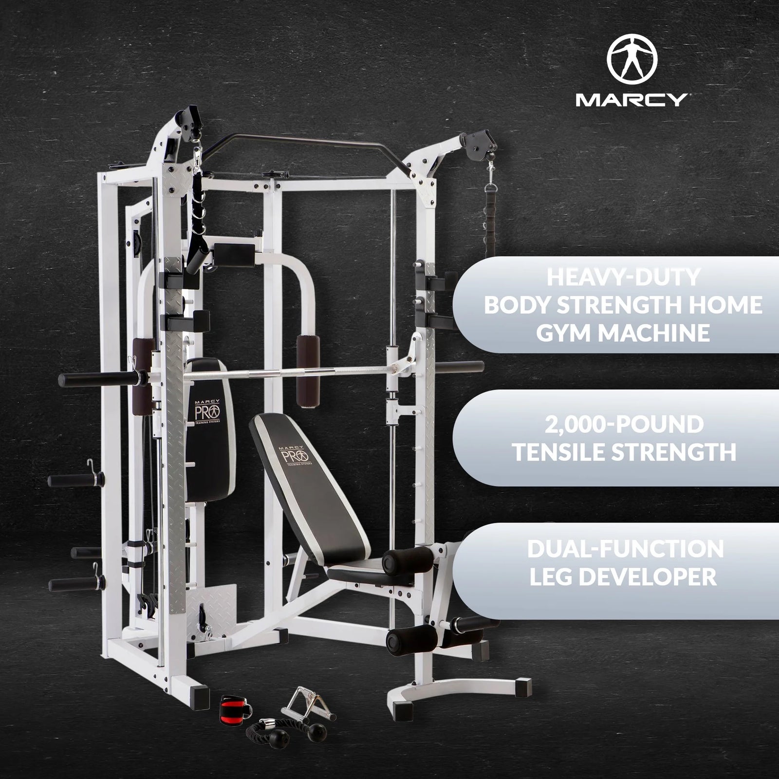 Dual-function leg developer for targeted leg training.