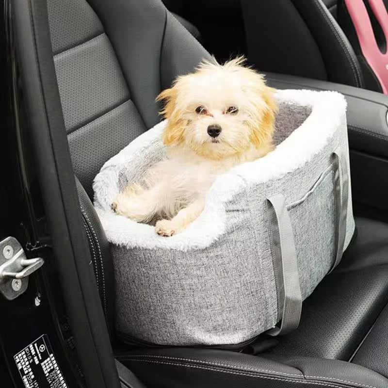 Portable Washable Dog and Cat Car Seat Travel Bag for Armrest Use