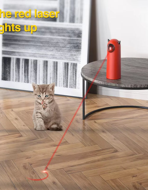 Load image into Gallery viewer, LED Laser Cat Toys Interactive Smart Teasing Pet Handheld Electronic Indoor Random Automatic Laser Cats Toy Accessories for Cat
