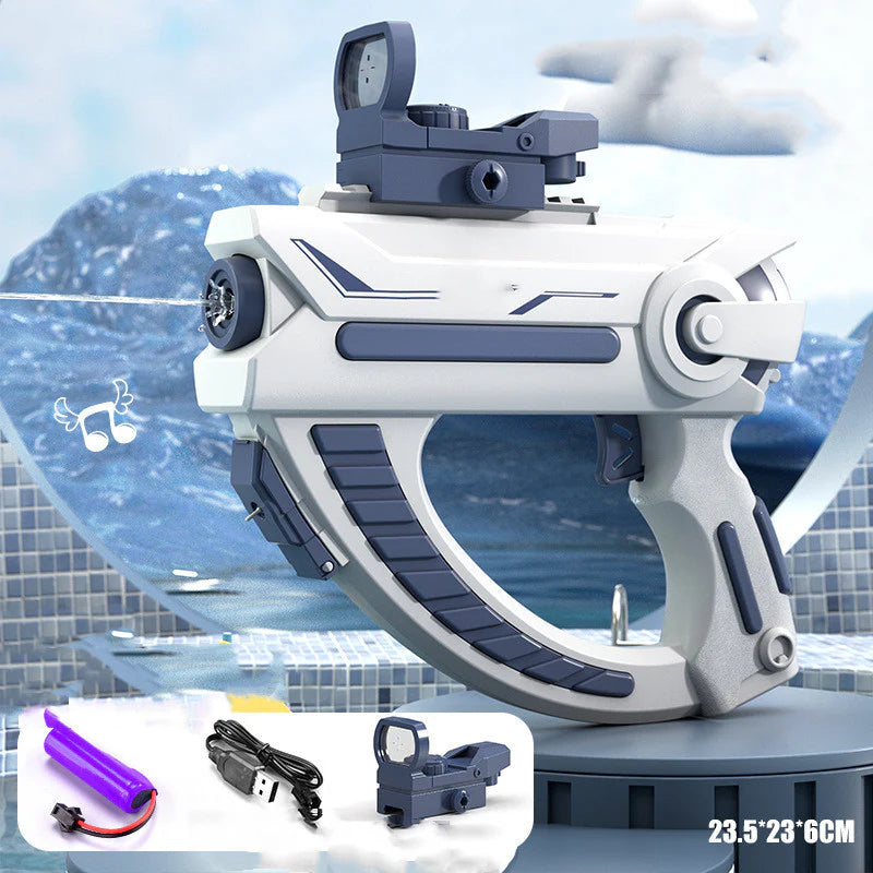 Rechargeable Long-Range Electric Water Gun: The Ultimate Summer Entertainment for Kids and Adults