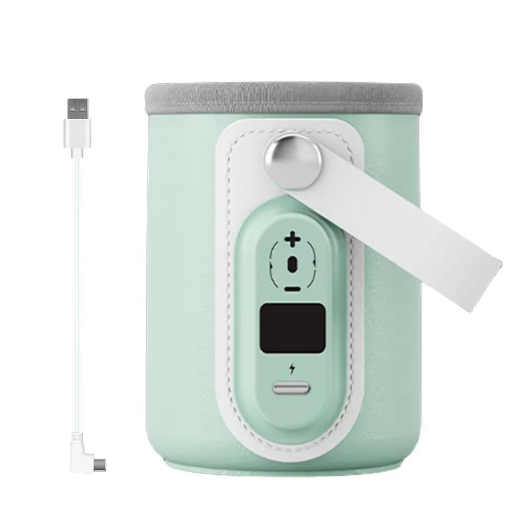 The LazySip Portable Milk Warmer – Convenient Heating Solutions for On-the-Go Parents🍼✨