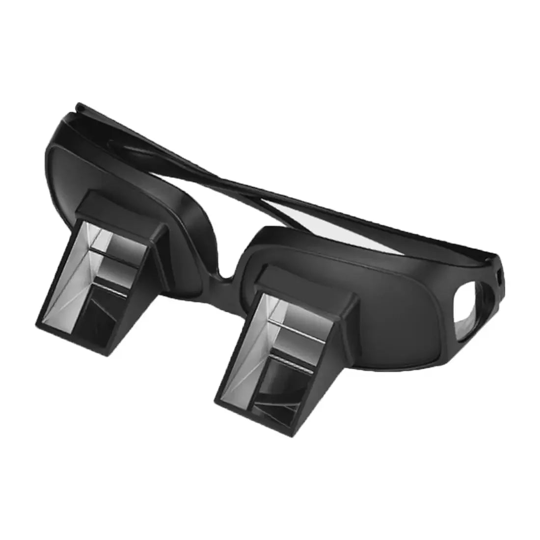 Prismatic Periscope Reading Glasses for Comfortable Lying Down Use