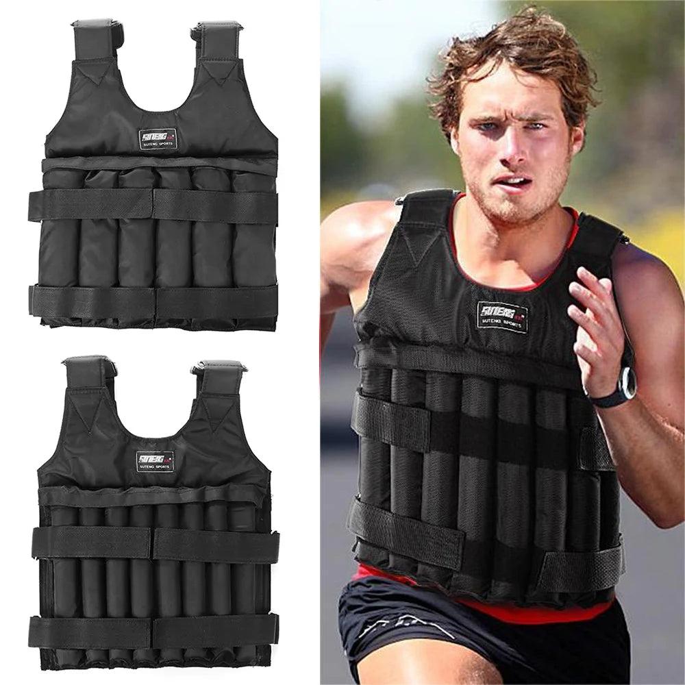 High-Density Oxford Cloth Weight Vest for Strength Training