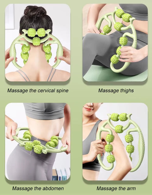 Load image into Gallery viewer, Trigger Point Roller Massager for Myofascial Release and Deep Tissue Self-Massage for Forearms, Elbows, Hands, Arms, and Legs – Ideal for Golfers
