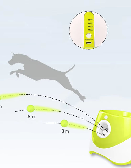 Load image into Gallery viewer, Portable dog ball launcher with compact design.
