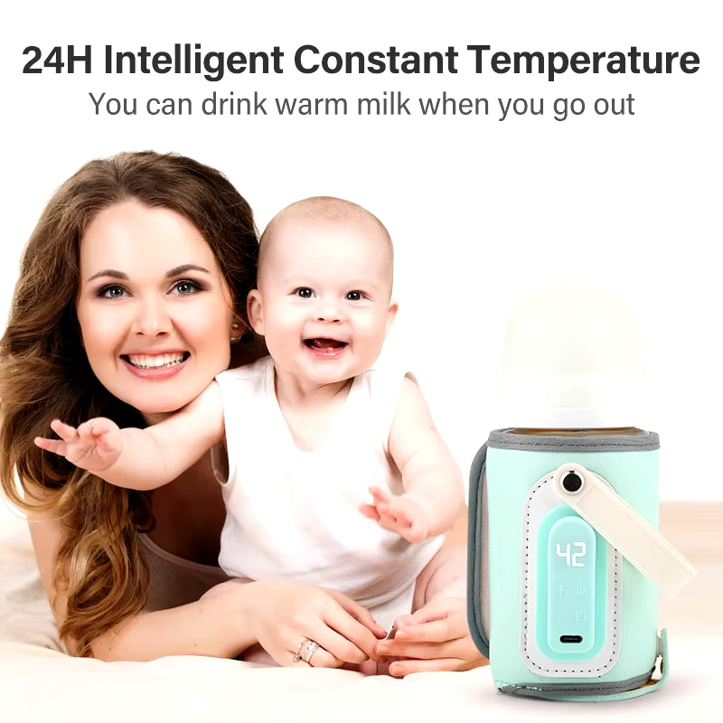 Portable Baby Bottle Warmer Feeding Bottle Heat Keeper Travel Warmer Cover USB Heater Outdoor Bottle Warmer