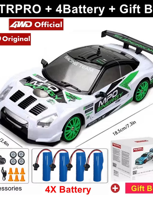 Load image into Gallery viewer, GTRPRO AE86PRO 4X4 RC Drift Car - Remote Control Racing Truck for Kids and Adults
