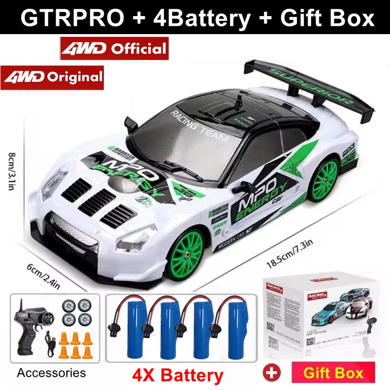 GTRPRO AE86PRO 4X4 RC Drift Car - Remote Control Racing Truck for Kids and Adults