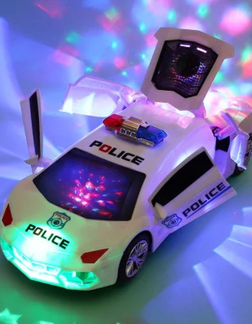 Load image into Gallery viewer, Electric Dancing Deformation Police Car Toy - A Perfect Gift for Kids Aged 18 and Up
