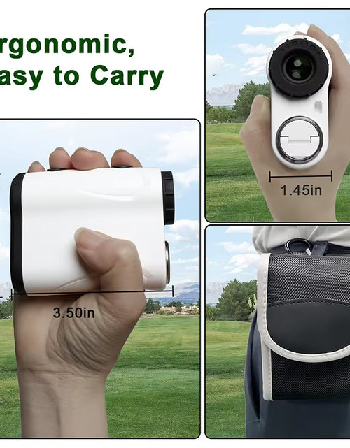 Load image into Gallery viewer, Advanced High-Precision Laser Rangefinder for Golf and Outdoor Sports - 600M Range with Slope, Flag-Lock, and Vibration Features
