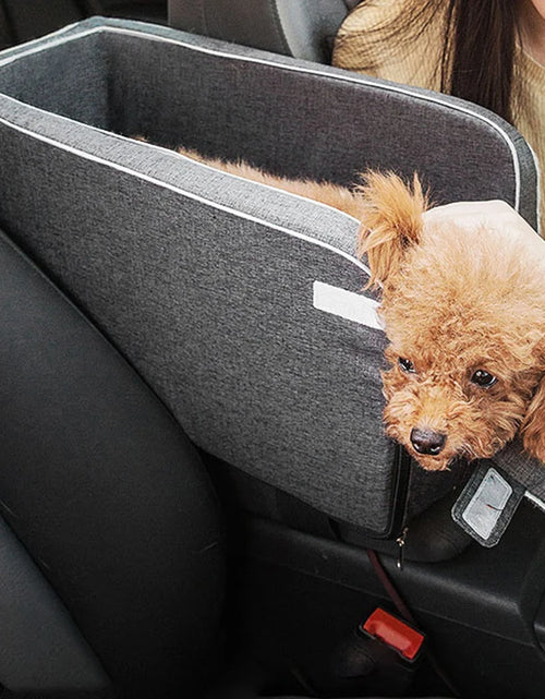 Load image into Gallery viewer, Portable Pet Car Seat: Safe and Comfortable Travel Bed for Dogs and Cats
