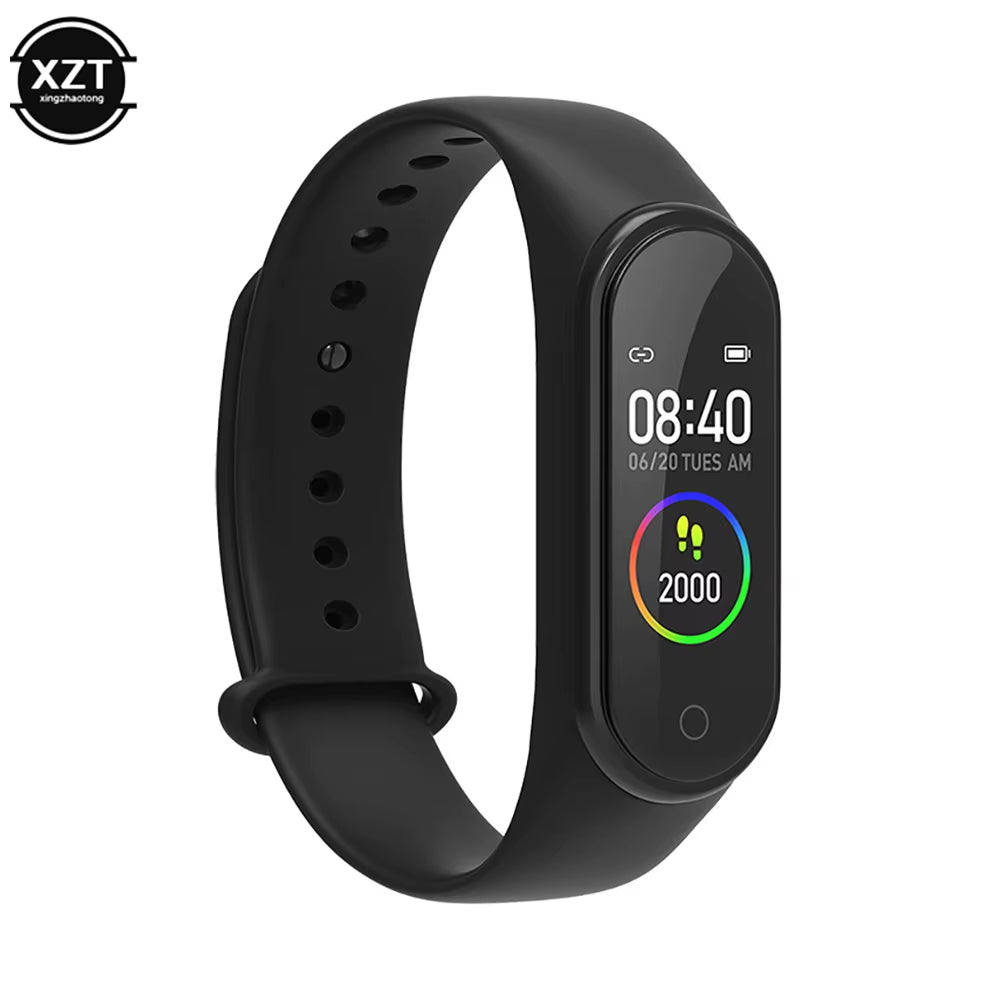 Advanced Smart Sports Watch with Heart Rate and Blood Pressure Monitoring, Waterproof Design, and Activity Tracking Features