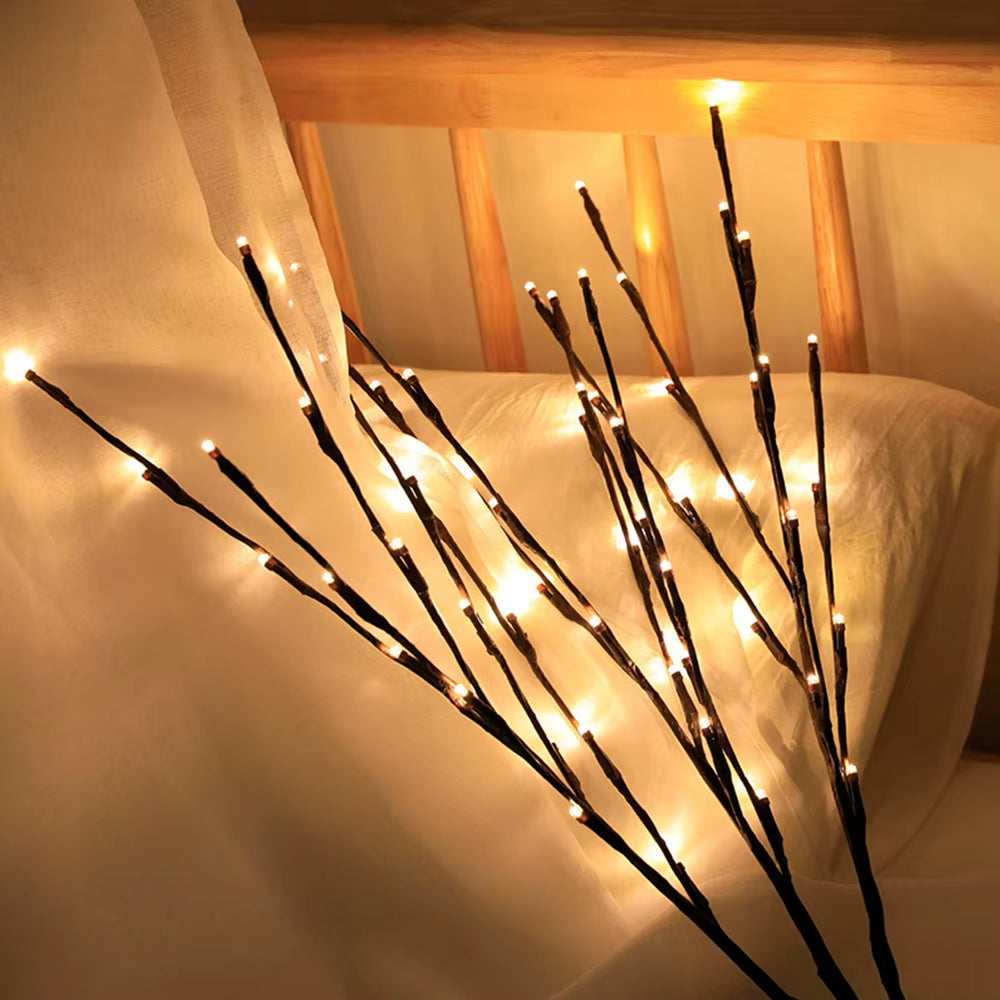 Decorative LED Willow Lamp for Indoor and Outdoor Use