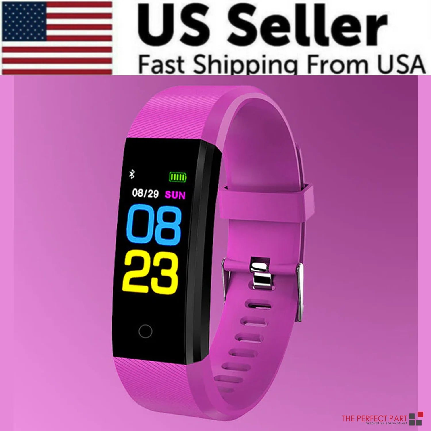 Advanced Fitness Smartwatch with Comprehensive Health Monitoring: Activity Tracking, Heart Rate, Oxygen Level, and Blood Pressure Measurement for Men and Women