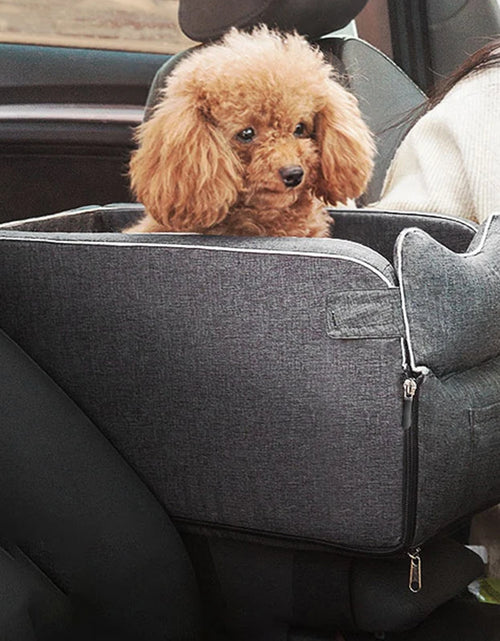 Load image into Gallery viewer, Portable Pet Car Seat: Safe and Comfortable Travel Bed for Dogs and Cats
