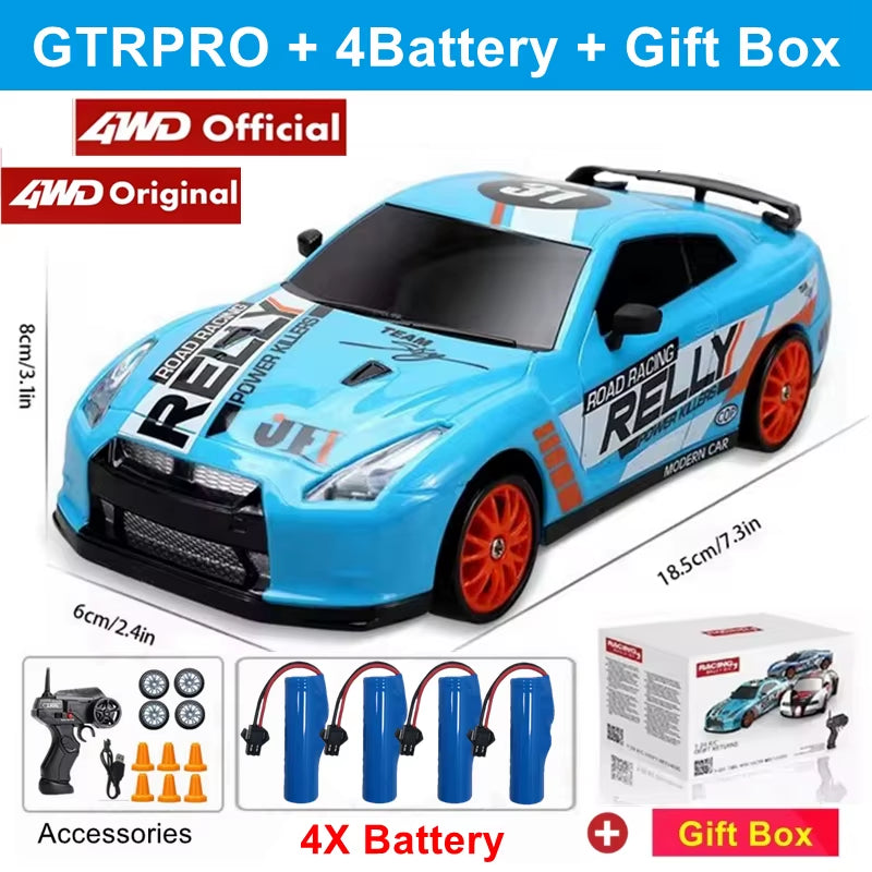 GTRPRO AE86PRO 4X4 RC Drift Car - Remote Control Racing Truck for Kids and Adults