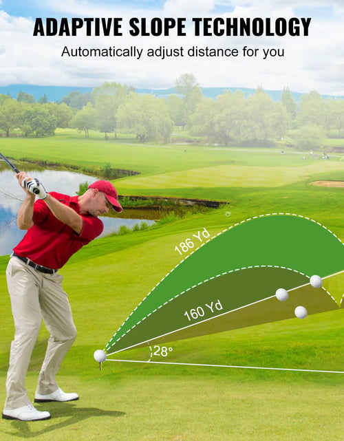 Load image into Gallery viewer, High-Precision Laser Golf Rangefinder - 650 Yards Measurement with 6X Magnification, Slope Adjustment, and Included Batteries
