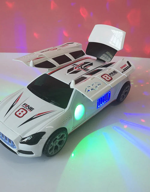 Load image into Gallery viewer, Electric Dancing Deformation Police Car Toy - A Perfect Gift for Kids Aged 18 and Up
