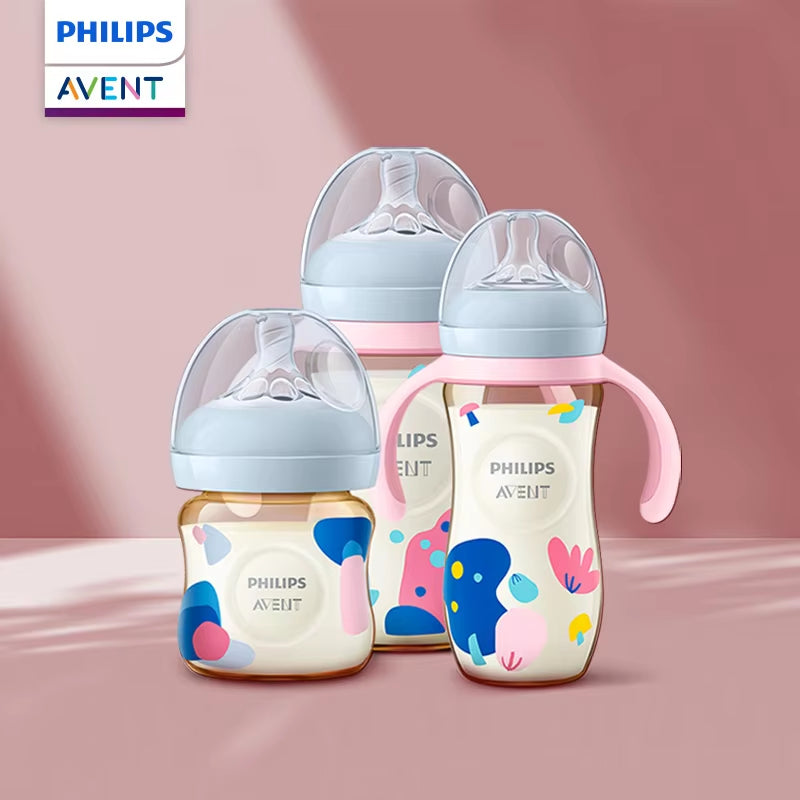 PHILIPS PPSU Newborn Baby Bottles - Ergonomic Design with Non-Slip Handle and Anti-Colic Features for Comfortable Feeding Experience