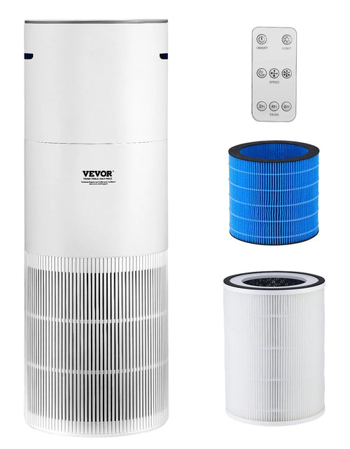 Load image into Gallery viewer, Advanced True HEPA Air Purifier for Large Rooms - Efficient Air Cleaner Covering 1090 ft²/H
