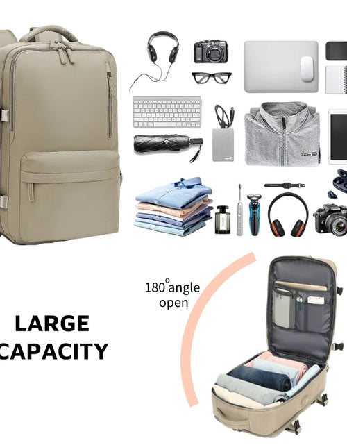 Load image into Gallery viewer, Stylish and Versatile Women&#39;s Travel Backpack - Large Capacity, Lightweight, and Waterproof for Everyday Use
