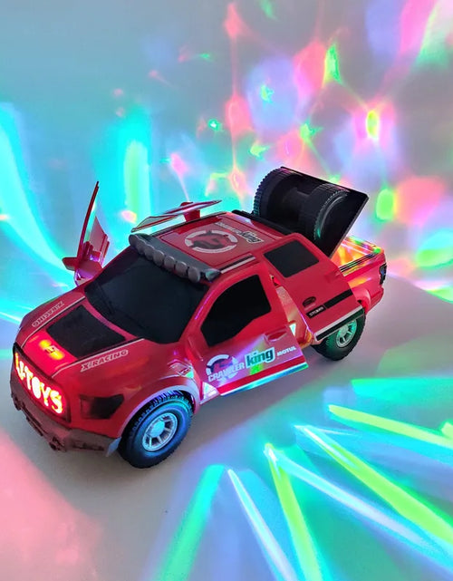 Load image into Gallery viewer, Electric Dancing Deformation Police Car Toy - A Perfect Gift for Kids Aged 18 and Up
