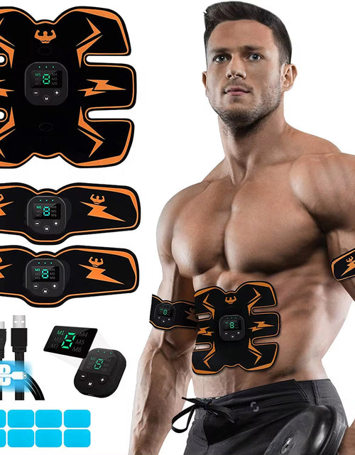 Load image into Gallery viewer, Smart EMS Wireless Muscle Stimulator: Advanced Abdominal Trainer for Effective Weight Loss and Body Sculpting
