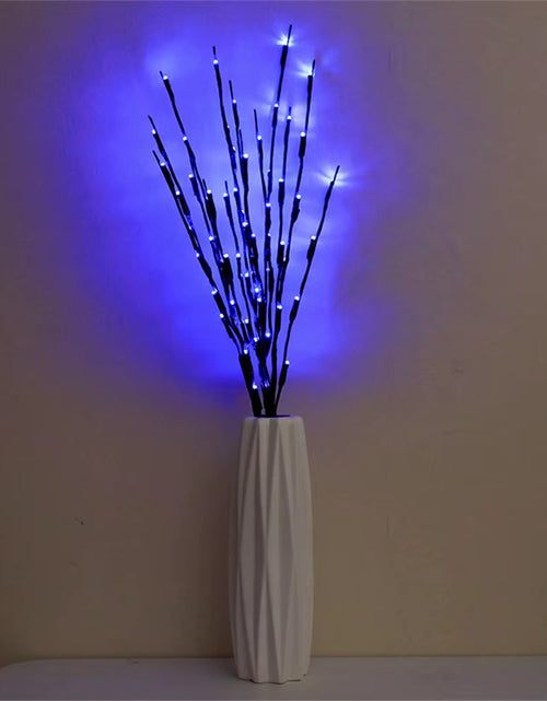 Load image into Gallery viewer, Battery-Powered Willow Branch Lamp for DIY Decor
