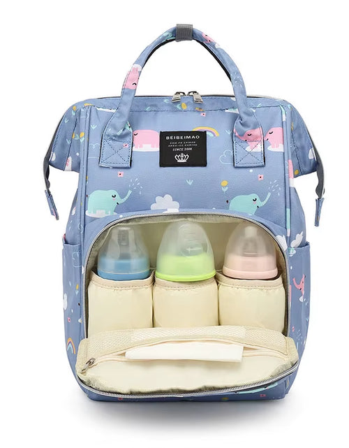 Load image into Gallery viewer, Large Capacity Waterproof Diaper Bag Backpack for Maternity and Travel - Ideal for Strollers and Outdoor Use
