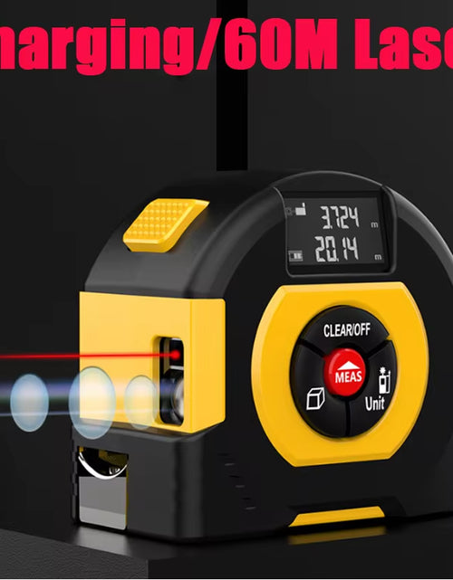 Load image into Gallery viewer, Accurate 3-in-1 Laser Tape Measure with ±2mm Precision
