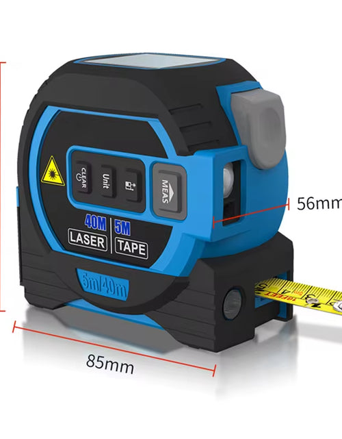 Load image into Gallery viewer, Laser Rangefinder Tape Measure with Adjustable Measuring Modes
