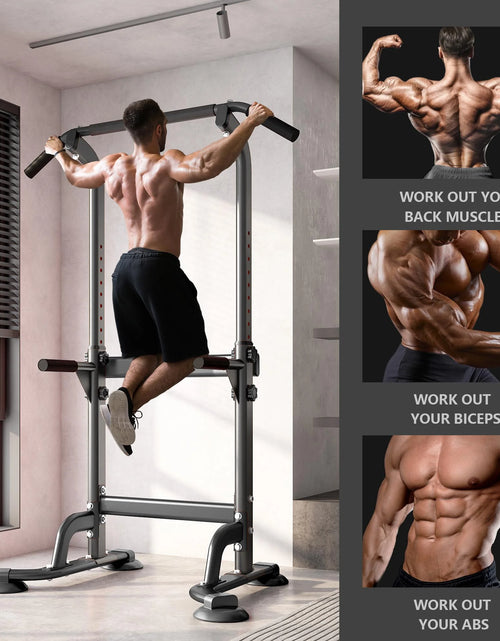 Load image into Gallery viewer, Power Tower Pull-Up Bar with 330 lbs Capacity for Intense Workouts
