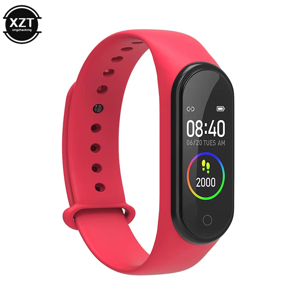 Advanced Smart Sports Watch with Heart Rate and Blood Pressure Monitoring, Waterproof Design, and Activity Tracking Features