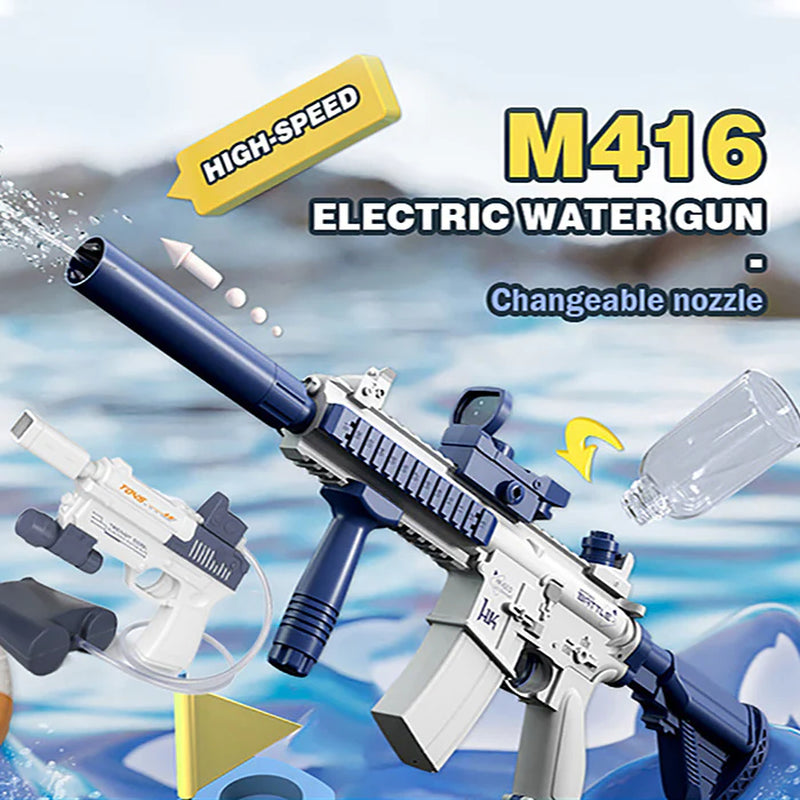 Rechargeable Long-Range Electric Water Gun: The Ultimate Summer Entertainment for Kids and Adults