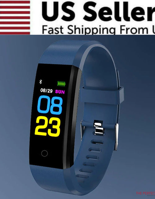 Load image into Gallery viewer, Advanced Fitness Smartwatch with Comprehensive Health Monitoring: Activity Tracking, Heart Rate, Oxygen Level, and Blood Pressure Measurement for Men and Women
