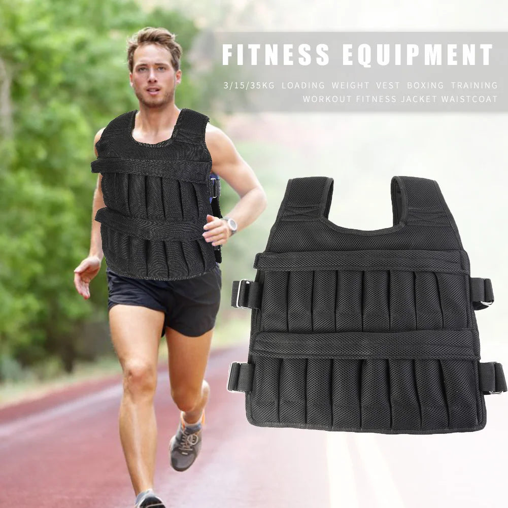 Durable Adjustable Weight Vest for Endurance and Strength