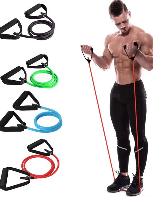 Load image into Gallery viewer, Yellow resistance band for light workouts

