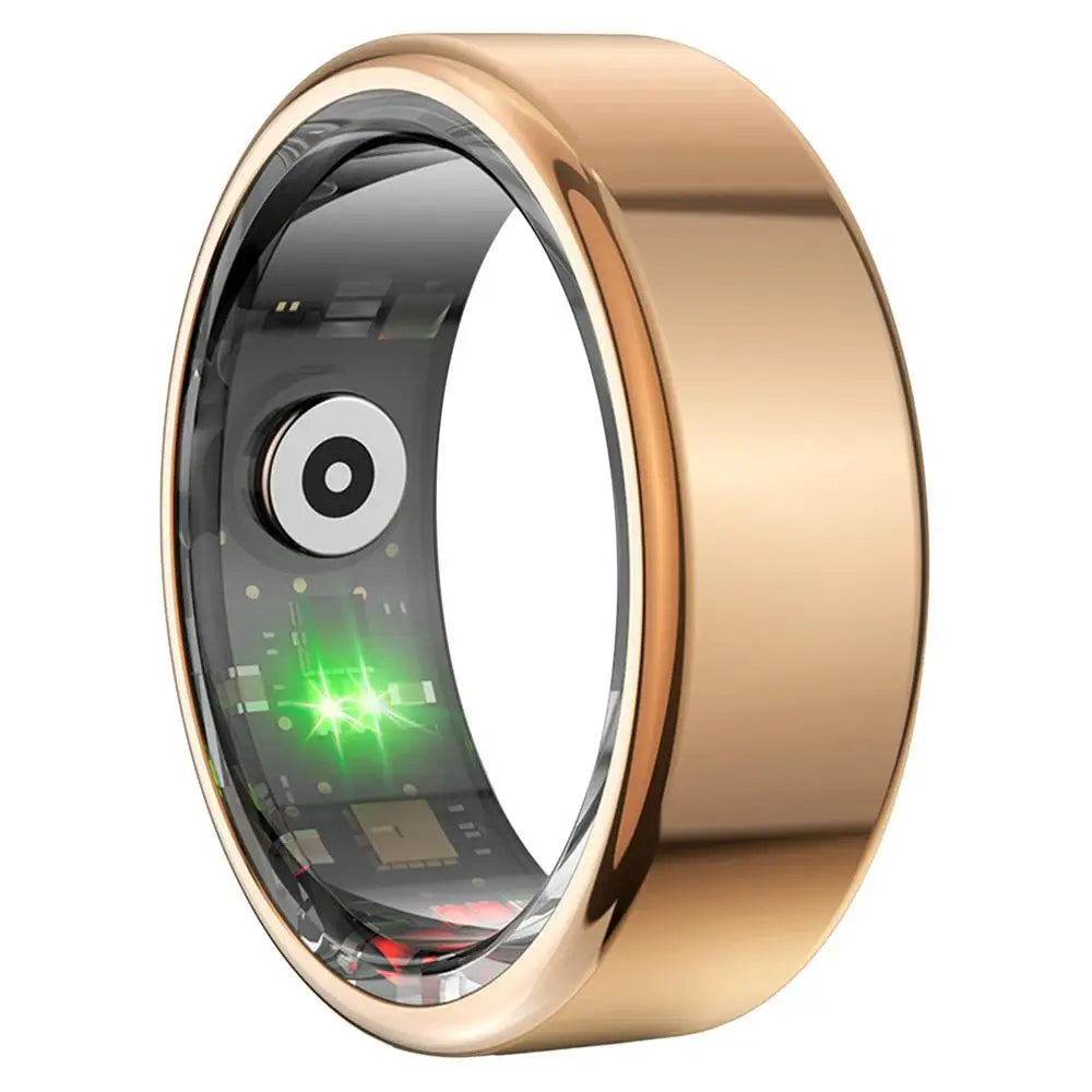 2024 Smart Ring: Multifunctional Health Tracker with Step Count, Heart Rate, Blood Oxygen Monitoring, and Waterproof Design for Men and Women Fitness