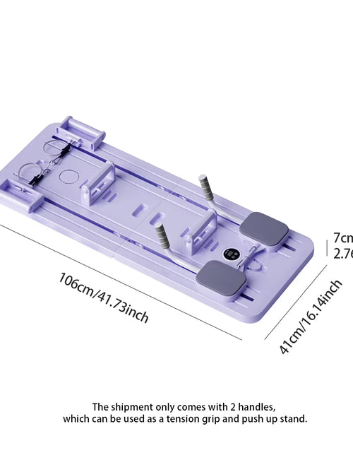 Load image into Gallery viewer, Abdominal Exercise Board - Multifunctional Pilates Reformer Set with Automatic Rebound for Leg and Arm Toning
