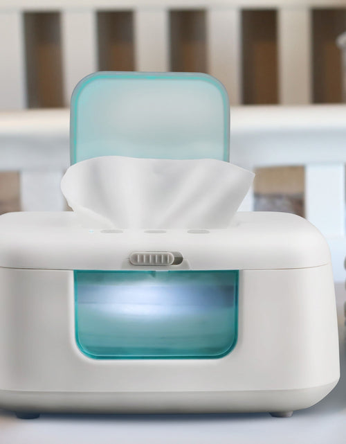 Load image into Gallery viewer, Premium Baby Wipe Warmer &amp; Dispenser with LED Nightlight and Convenient On/Off Switch
